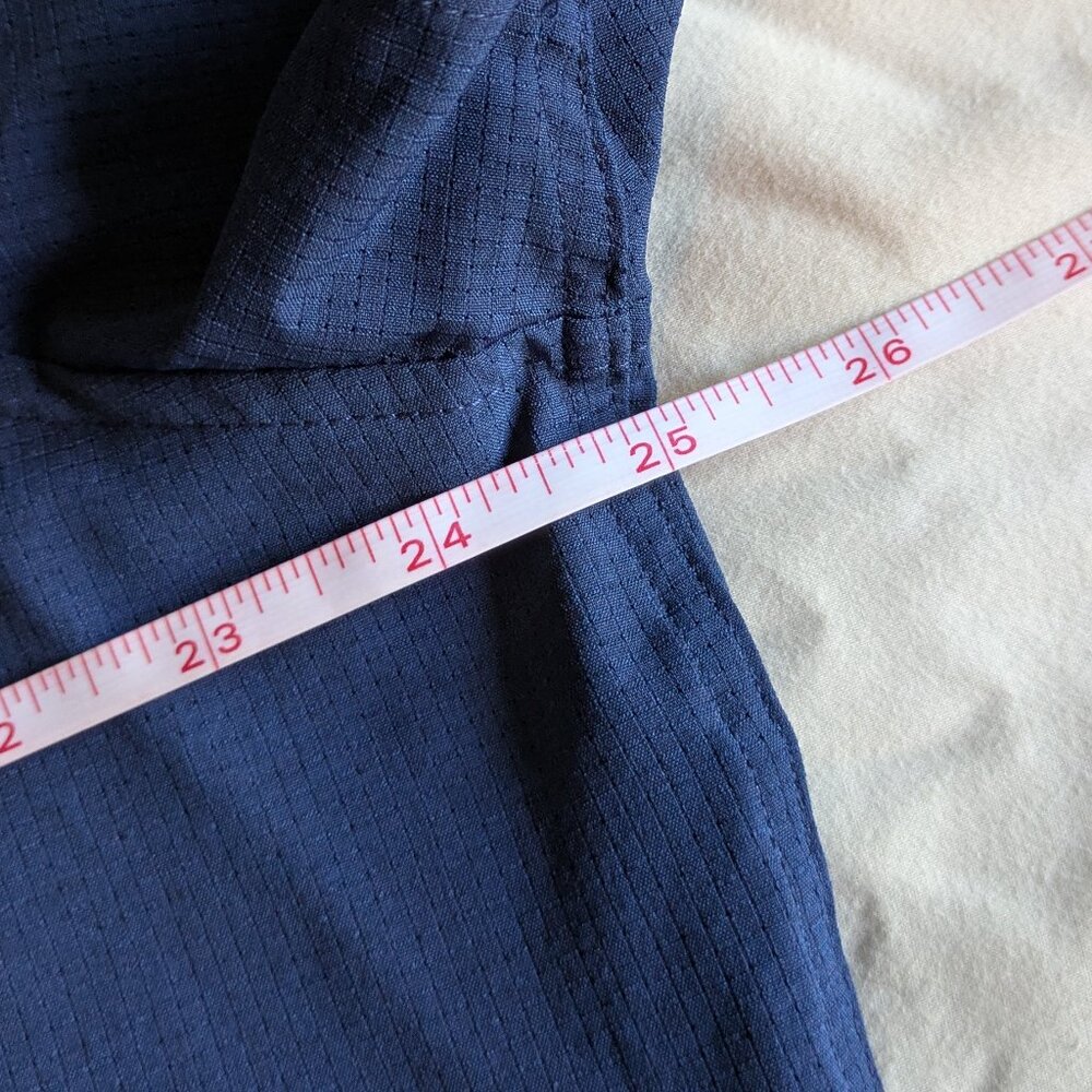 Men's FLX Slim XL Performance Untucked-Fit Button Down Shirt - Picture 6 of 12